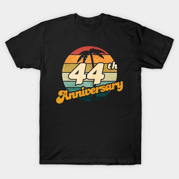 44th Anniversary T-Shirt by Jennifer